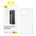 Coque de téléphone pour iPhone 15 ProMax Baseus OS-Lucent Series (Transparent)