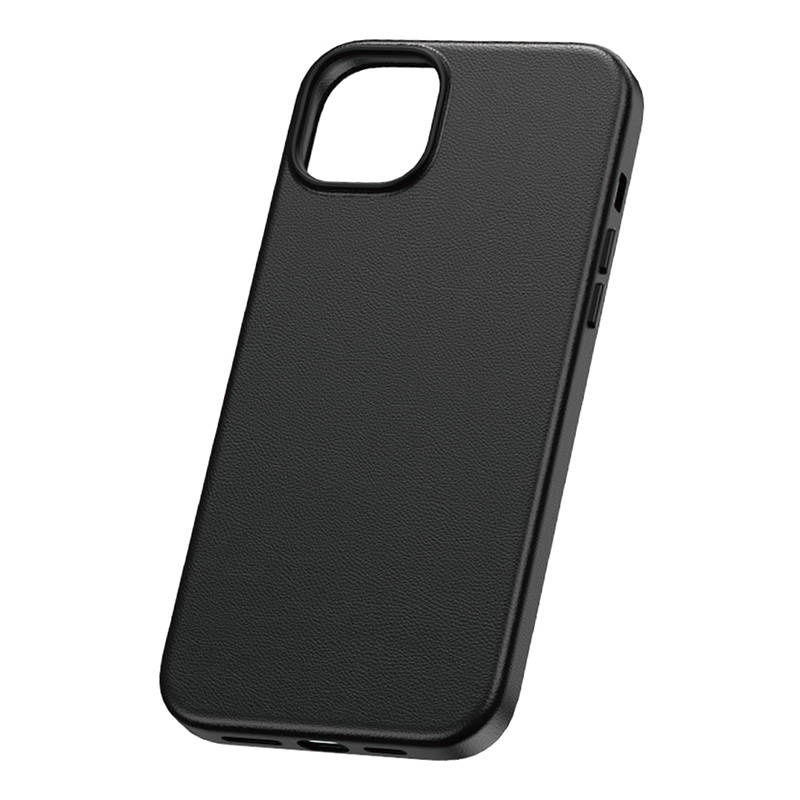 Coque de téléphone pour iPhone 15 Plus Baseus Fauxther Series (Noir) - Ypsilon Computers