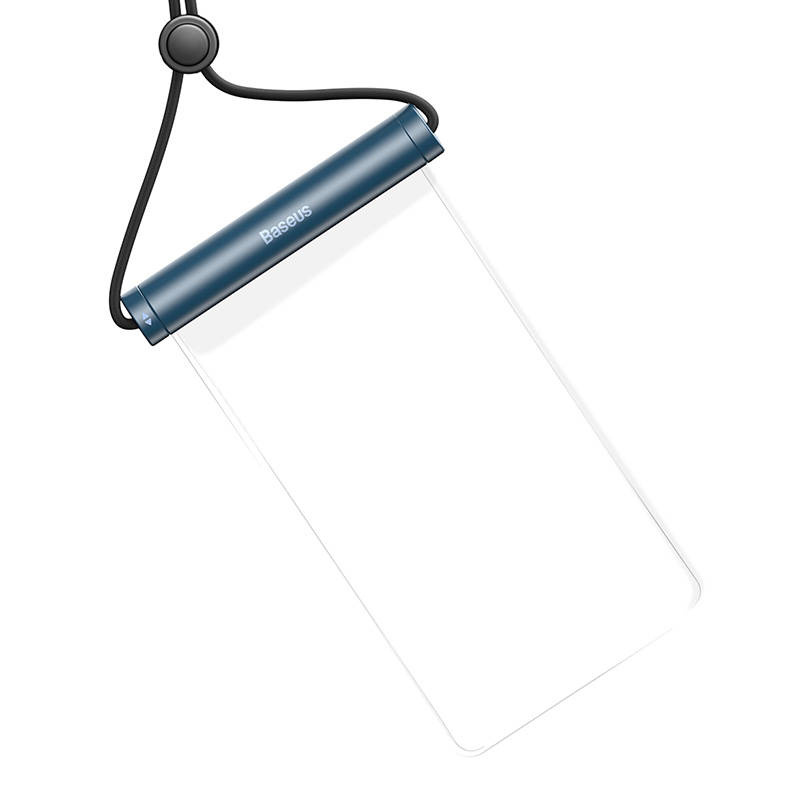 Étui de téléphone étanche Baseus AquaGlide avec verrou à glissière cylindrique (bleu) - Ypsilon Computers