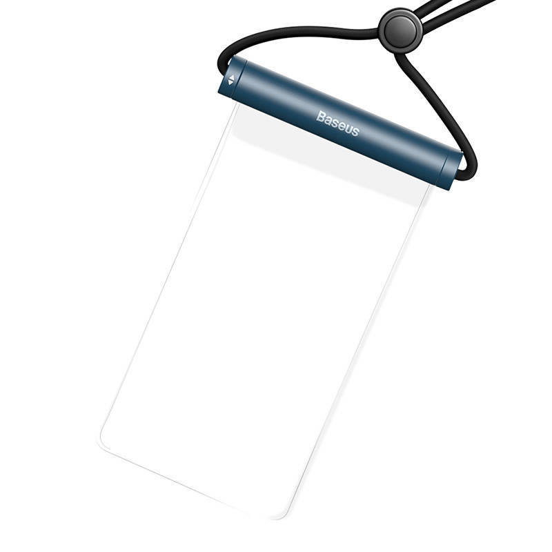 Étui de téléphone étanche Baseus AquaGlide avec verrou à glissière cylindrique (bleu) - Ypsilon Computers