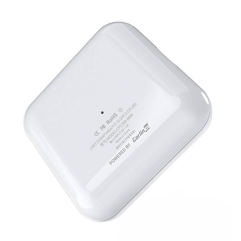 Adaptateur sans fil Carlinkit U2W MINI Apple Carplay (blanc) - Ypsilon Computers