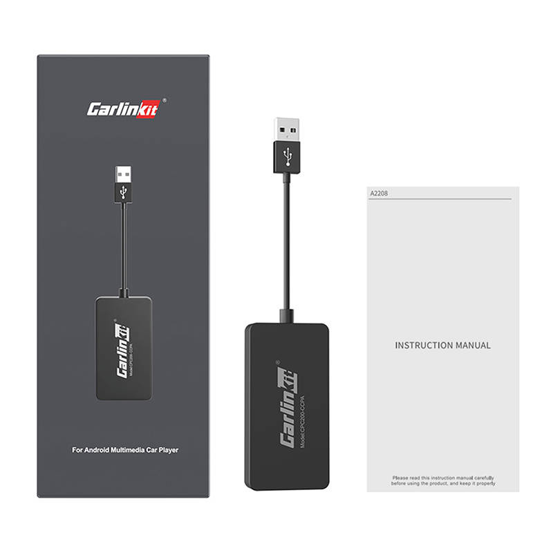 Adaptateur sans fil Carlinkit CCPA Apple Carplay/Android Auto (noir) - Ypsilon Computers