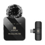 Microphone Lavalier Sans Fil PULUZ PU648B (USB-C)