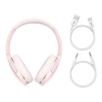 Casque sans fil Baseus Encok D02 PRO (rose)