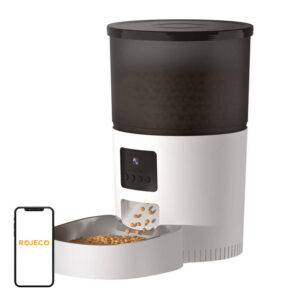 Rojeco Distributeur Automatique de Nourriture pour Animaux 3L WiFi avec Caméra - Ypsilon Computers