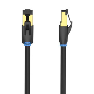 Câble Réseau CAT8 SFTP Vention IKABF RJ45 Ethernet 40Gbps 1m Noir