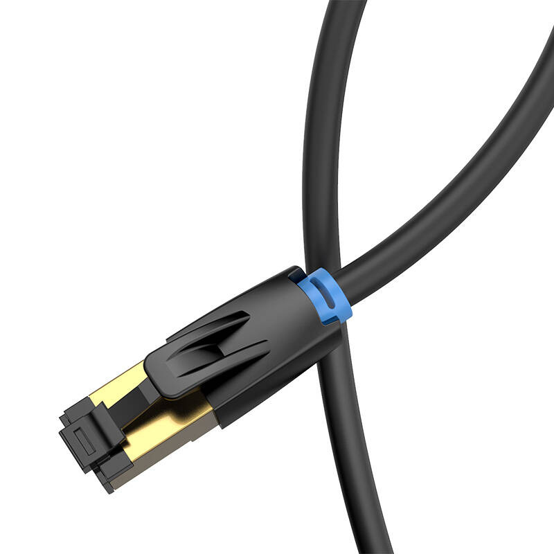 Câble Réseau CAT8 SFTP Vention IKABF RJ45 Ethernet 40Gbps 1m Noir - Ypsilon Computers