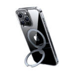 Coque de téléphone Torras UPRO Ostand Clear pour iPhone 15 PRO (transparent)