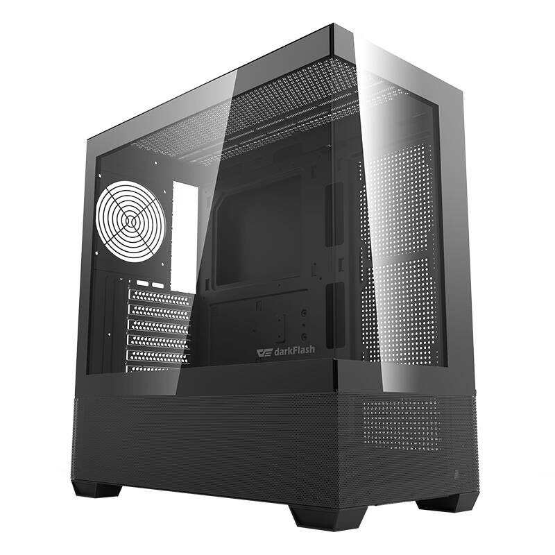 Boîtier d'ordinateur Darkflash DS900 AIR (noir) - Ypsilon Computers
