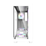Boîtier d&rsquo;ordinateur Darkflash DS900 (blanc) + 7 ventilateurs ARGB