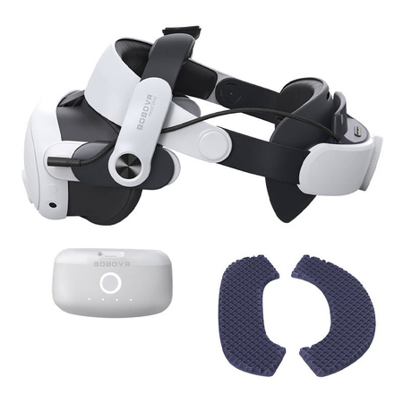BOBOVR M3 Pro Sangle de Tête + Pack de Batterie pour Oculus Quest 3 / Quest 3S - Ypsilon Computers