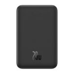 Powerbank Magnétique Mini Baseus 5000mAh, USB-C 20W (noir)