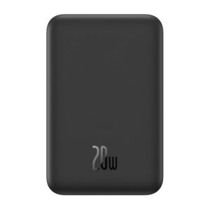 Powerbank Magnétique Mini Baseus 5000mAh, USB-C 20W (noir)