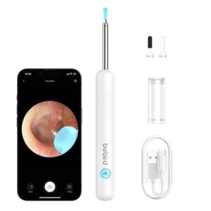 Bâtonnet de Nettoyage Auriculaire Visuel Intelligent Bebird R1 blanc
