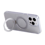 Coque de protection magnétique avec support Joyroom JR-BP004 pour iPhone 15 Pro (transparent)