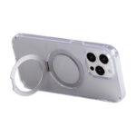 Coque de protection magnétique avec support Joyroom JR-BP004 pour iPhone 15 Pro (transparent)