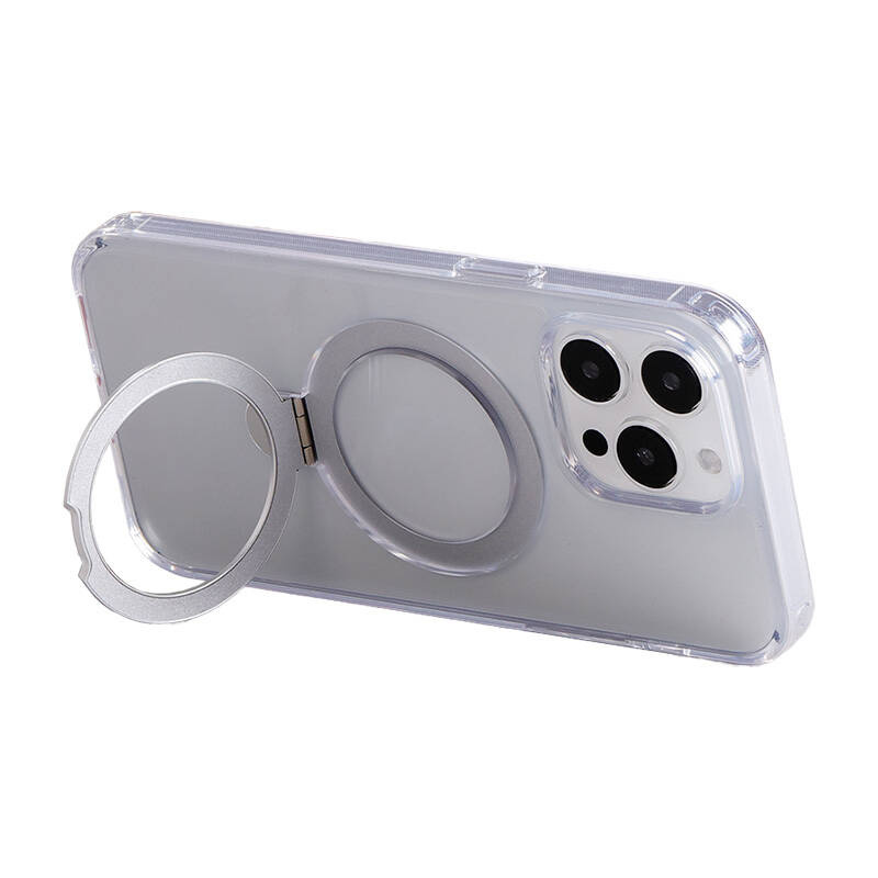 Coque de protection magnétique avec support Joyroom JR-BP004 pour iPhone 15 (transparent) - Ypsilon Computers