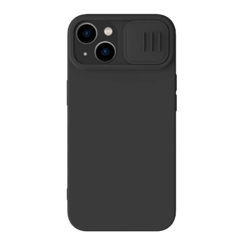Nillkin CamShield Silky Étui en Silicone pour iPhone 15 Plus (noir) - Ypsilon Computers