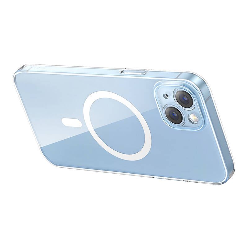 Coque Magnétique Baseus Crystal Series pour iPhone 14 Plus + verre trempé - Ypsilon Computers