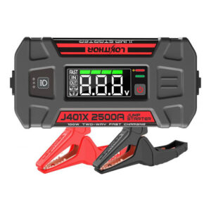 Lokithor J401X Démarreur / Booster 2500A + Batterie Externe 20000mAh + Lampe de Poche Dispositif 4-en-1 fonctionnant à -40°C - Ypsilon Computers