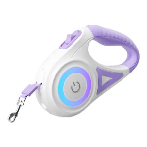 Rojeco Laisse Automatique pour Chien LED 5 m (violet) - Ypsilon Computers