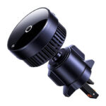 Support de voiture Baseus MagPro avec chargeur inductif 15W Qi2.0 (noir)
