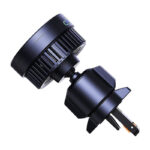 Support de voiture Baseus MagPro avec chargeur inductif 15W Qi2.0 (noir)