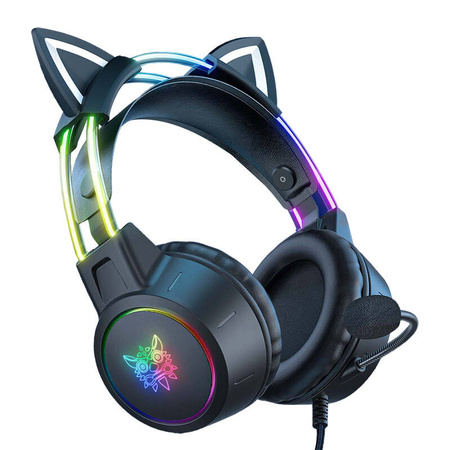 Casque de jeu ONIKUMA X15 PRO Chat (Noir) - Ypsilon Computers