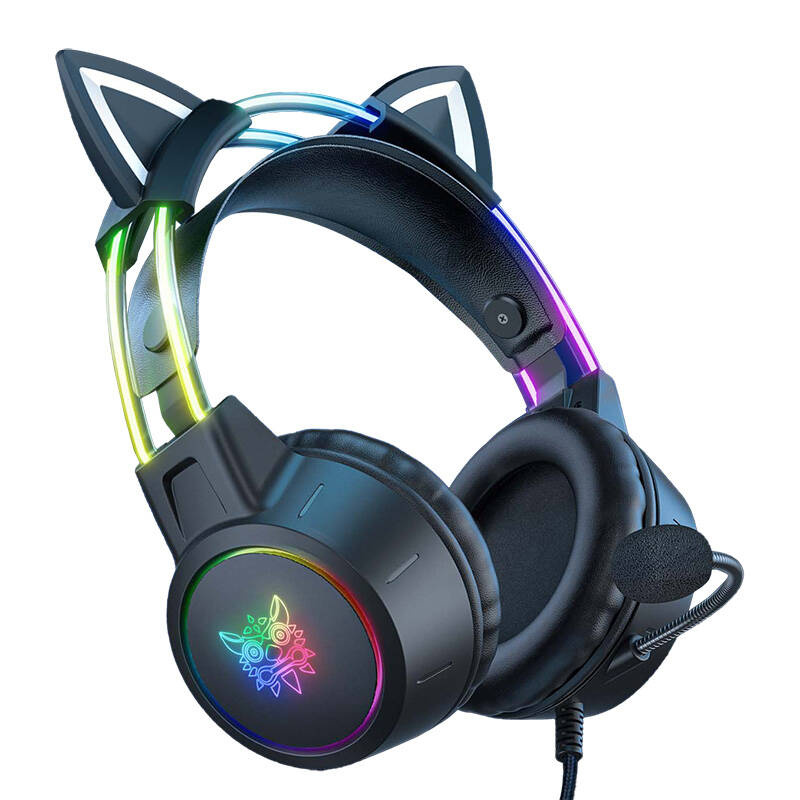 Casque de jeu ONIKUMA X15 PRO Chat (Noir) - Ypsilon Computers