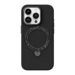 Joyroom PN-15L2 Étui Cercle Dansant pour iPhone 15 Pro (noir)