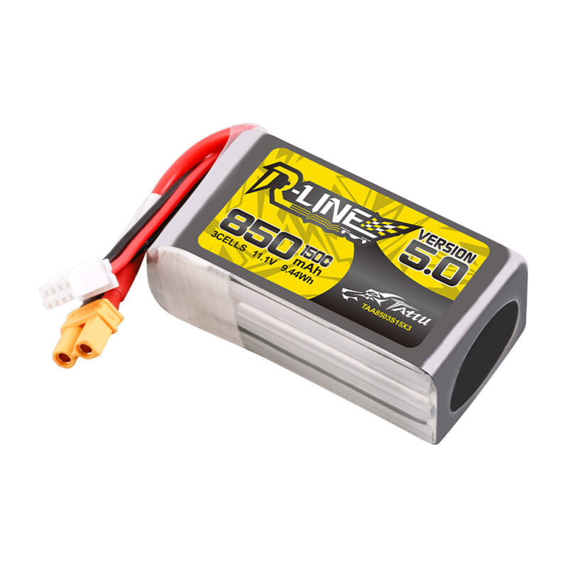 Tattu R-Line Version 5.0 850mAh 3S 11.1V 150C XT30U-F - Ypsilon Computers