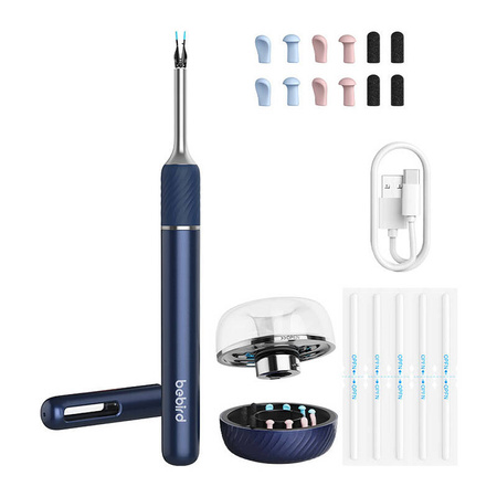 Otoscope avec caméra de nettoyage des oreilles Bebird Note 5 pro (bleu) - Ypsilon Computers