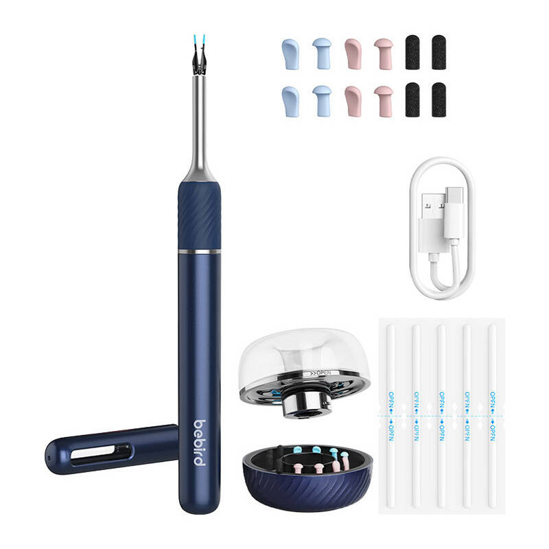 Otoscope avec caméra de nettoyage des oreilles Bebird Note 5 pro (bleu) - Ypsilon Computers