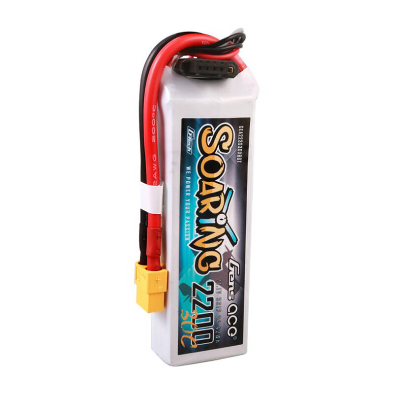 Gens ace G-Tech Soaring 2200mAh 11.1V 30C 3S1P Batterie Lipo - Ypsilon Computers