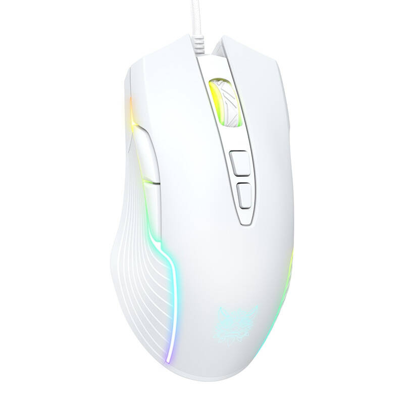 Souris de jeu ONIKUMA CW905 blanche filaire - Ypsilon Computers