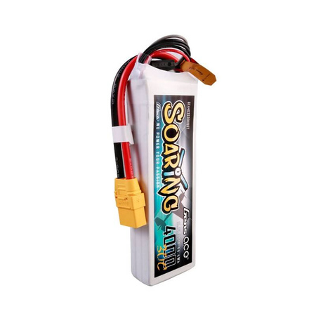 Gens ace G-Tech Soaring 4000mAh 11.1V 30C 3S1P Lipo Battery - Ypsilon Computers