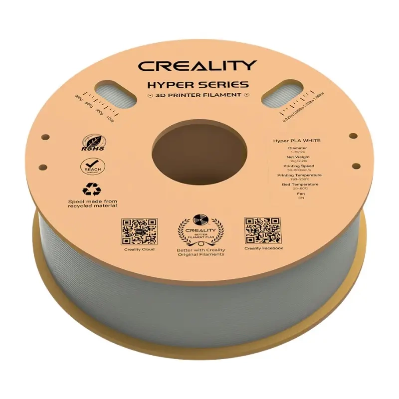 Filament Hyper PLA Creality (Blanc) - Ypsilon Computers