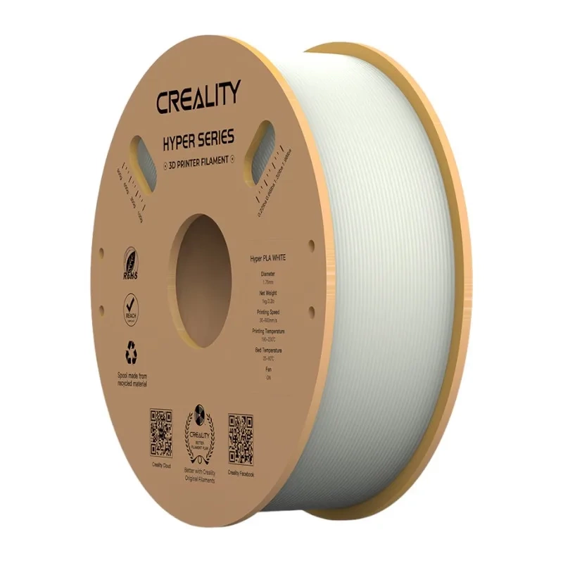 Filament Hyper PLA Creality (Blanc) - Ypsilon Computers