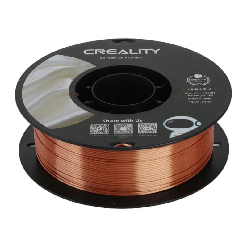 Filament CR-Silk PLA Creality (Cuivre Rouge) - Ypsilon Computers