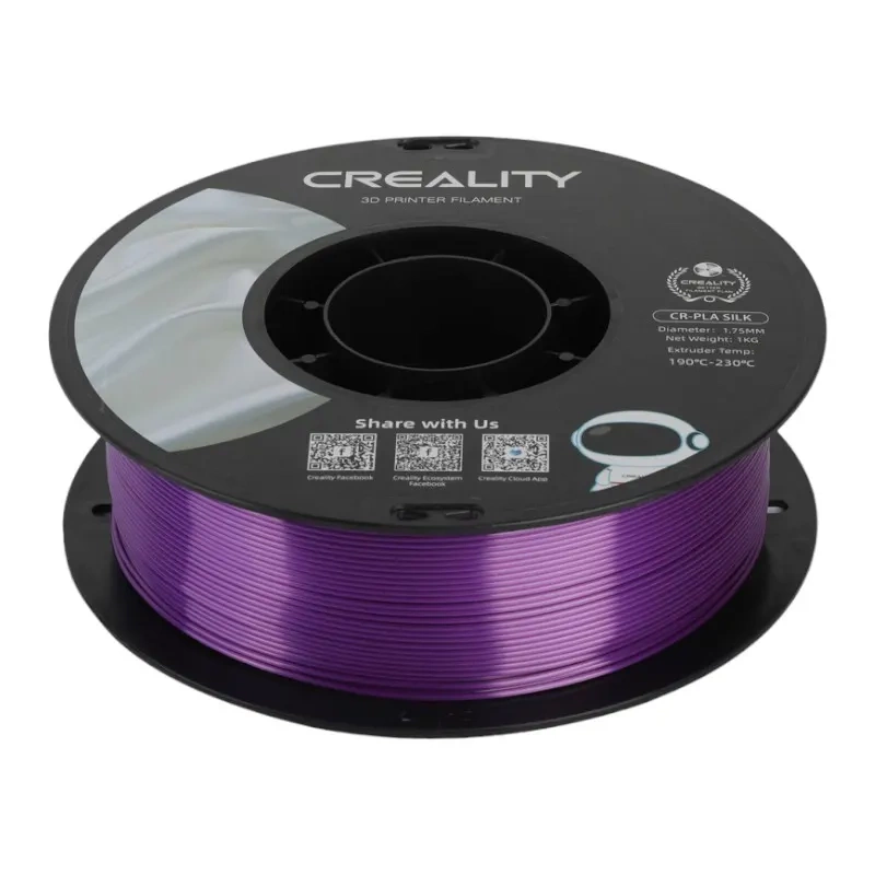 Filament CR-Silk PLA Creality (Violet) - Ypsilon Computers