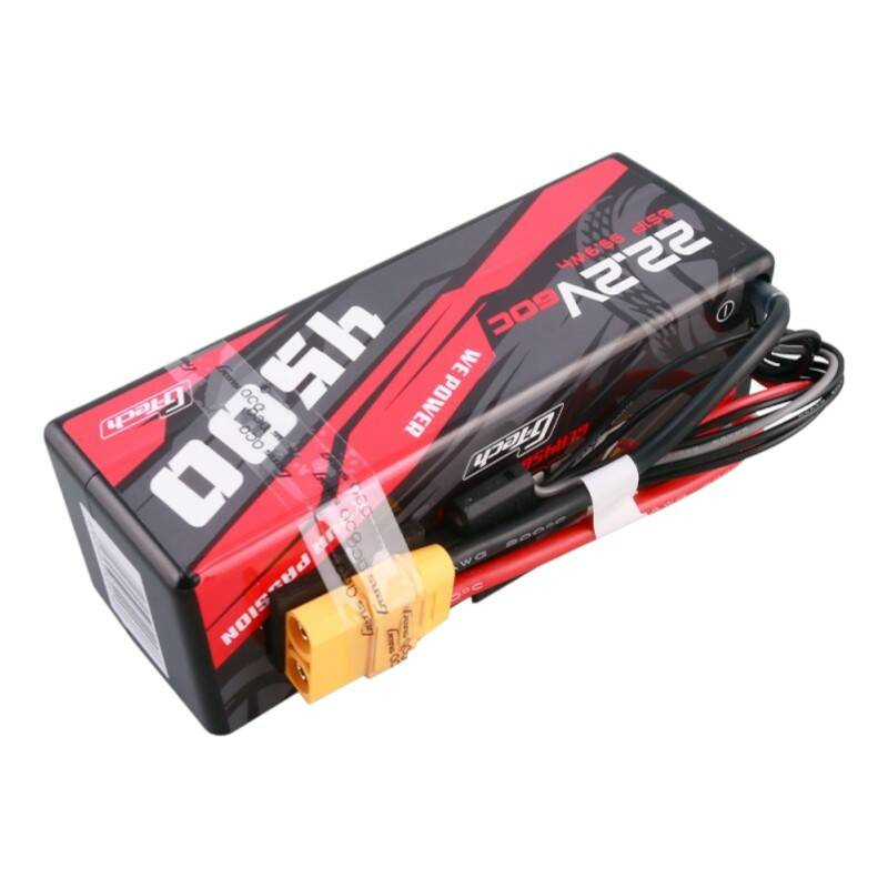 Gens ace G-Tech 4500mAh 6S1P 22.2V 60C HardCase Batterie Lipo pour voiture RC 14# - Ypsilon Computers