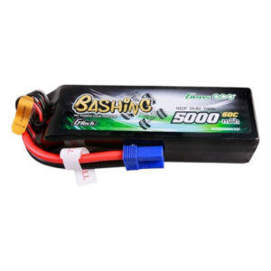 Gens ace G-Tech 5000mAh 14.8V 4S1P 60C Pack de Batterie Lipo avec Connecteur EC5 - Série Bashing