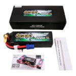 Gens ace G-Tech 5000mAh 14.8V 4S1P 60C Pack de Batterie Lipo avec Connecteur EC5 – Série Bashing
