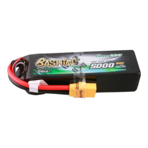 Gens ace Pack de Batterie Lipo 5000mAh 14.8V 4S1P 60C avec Connecteur XT90 - Série Bashing