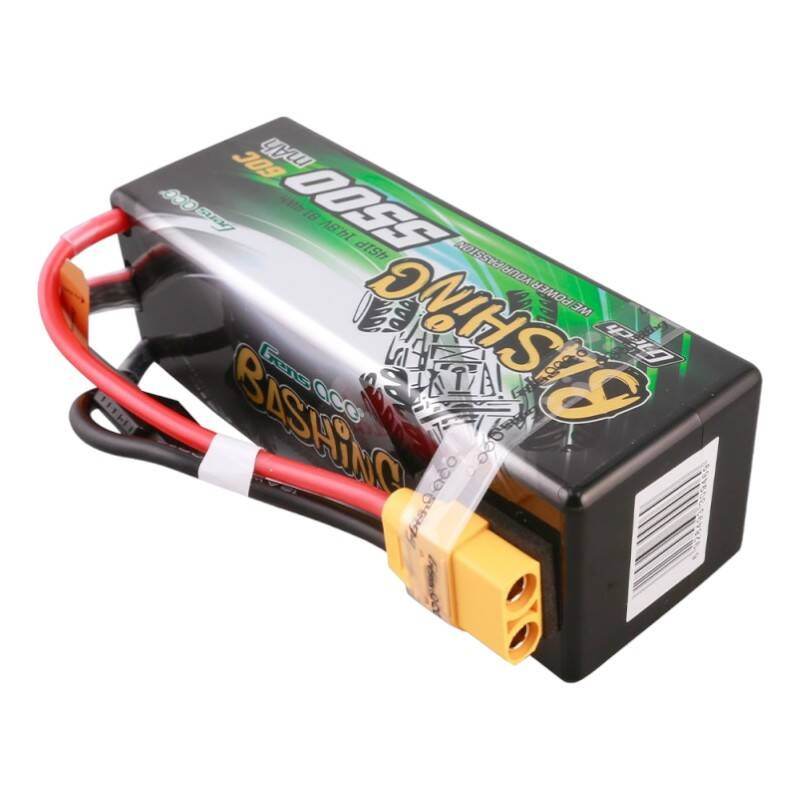 Gens ace G-Tech 5500mAh 4S1P 14.8V 60C Boîtier Rigide Batterie Lipo pour Voiture RC - Ypsilon Computers