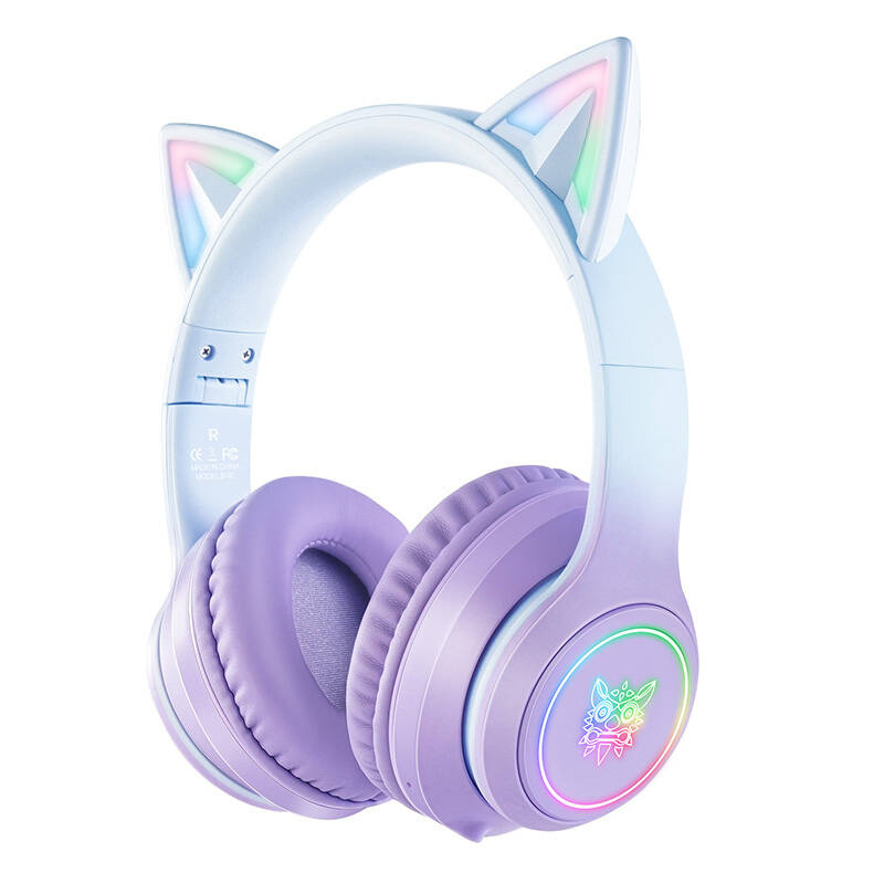 Casque de jeu ONIKUMA B90 (Bleu/Violet) - Ypsilon Computers