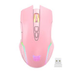 Souris de jeu sans fil ONIKUMA CW905 Rose 2.4G