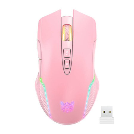 Souris de jeu sans fil ONIKUMA CW905 Rose 2.4G - Ypsilon Computers
