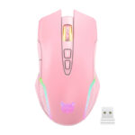 Souris de jeu sans fil ONIKUMA CW905 Rose 2.4G