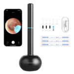 Bâtonnet de Nettoyage d&rsquo;Oreilles Visuel Intelligent Bebird M9 S (noir)